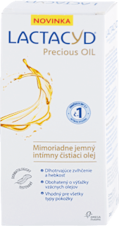 Mimoriadne jemný intímny čistiaci olej Precious Oil LACTACYD