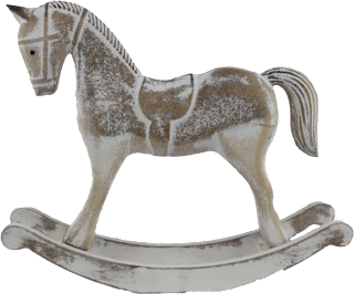 houpací kůň hnědý MOREX