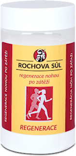 koupelová sůl pro regeneraci nohou  Rochova sůl