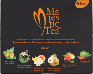 Majestic kolekce ovocných a bylinných čajů 60x2,5 g BIOGENA