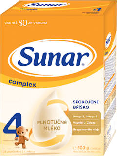 Mliečny nápoj pre malé deti complex 4 Sunar