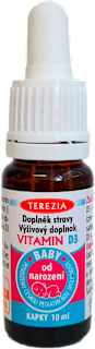 kapky vitamín D3 Baby TEREZIA