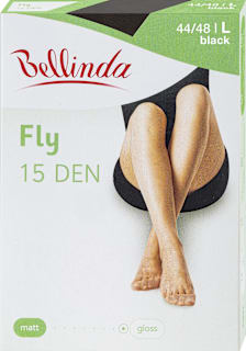 Harisnya Fly,15 DEN, fekete, L Bellinda