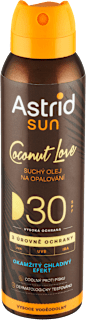 sun suchý olej Coconut Love SPF30 Astrid