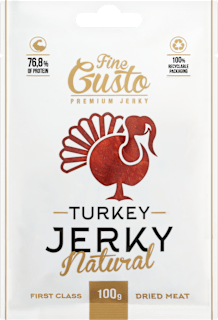 sušené krůtí maso Natural Fine Gusto