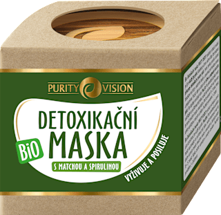 BIO detoxikační maska s matchou a spirulinou Purity Vision
