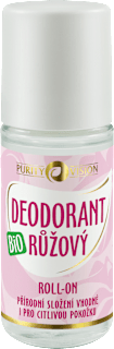 BIO růžový deodorant roll-on Purity Vision