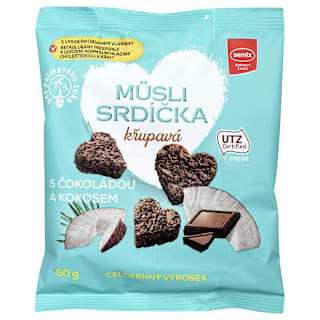 müsli srdíčka čoko-kokos Semix