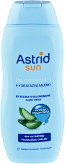 sun hydratační mléko po opalování Astrid