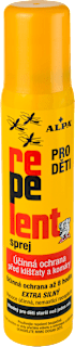 repelent sprej odpuzovač hmyzu pro děti Alpa