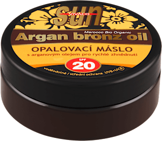 Sun opalovací máslo s arganovým olejem SPF20 VIVACO