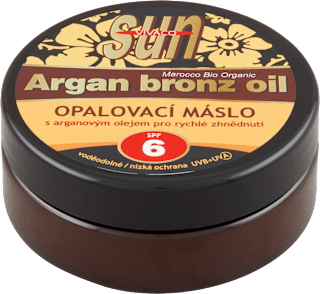 Sun opalovací máslo s arganovým olejem SPF6 VIVACO