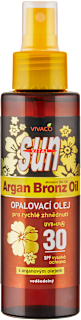 Sun Vital opalovací olej ve spreji s arganovým olejem SPF30 VIVACO