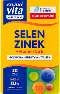 Vaše Zdraví Selen zinek + vitamín C a E maxi vita