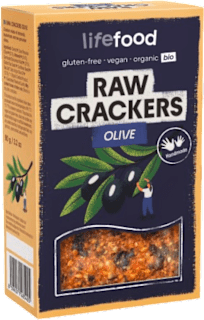 bio krekry olivové Lifefood