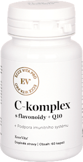 C-komplex s flavonoidy + Q10 Ecce Vita
