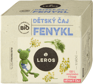 BIO dětský fenyklový čaj 10x1,5g Leros