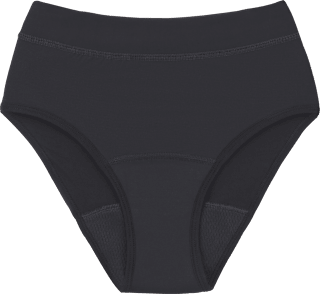 Periodenunterwäsche Hugger extrastark schwarz Gr. L snuggs