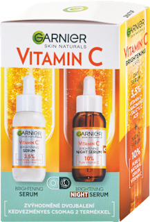 Rozjasňujúce denné a nočné pleťové sérum Vitamin C GARNIER SKIN NATURALS