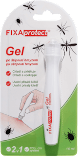 gel po štípnutí hmyzem a k odstranění klíštěte 2 v 1 FIXAprotect