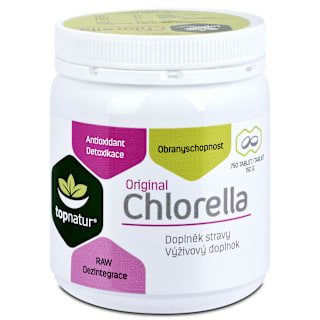 Chlorella tablety Topnatur