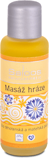 těhotenský a mateřský olej Masáž hráze Saloos