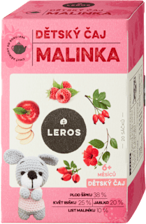 Detský čaj Malinka Leros