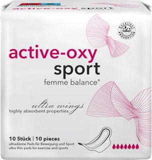 Binden mit Flügeln active-oxy sport femme balance