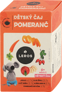 Detský čaj Pomaranč Leros