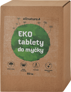 Tablety do umývačky riadu allnature