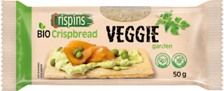 bio křehký plátek Veggie garden Crispins