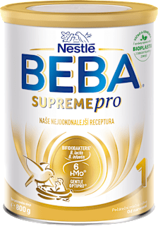 SUPREMEpro 1, 6 HMO, instantní počáteční kojenecké mléko 0m+ BEBA