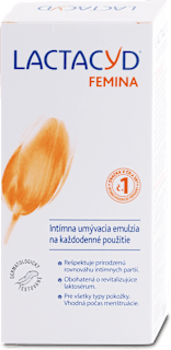 intimní mycí emulze Femina LACTACYD
