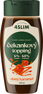 čekankový topping Slaný karamel 4SLIM
