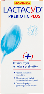 intimní mycí emulze Prebiotic Plus LACTACYD