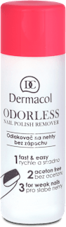 odlakovač na nehty bez zápachu Dermacol