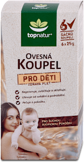 ovesná koupel pro děti Topnatur
