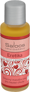 bio masážní olej Erotika Saloos