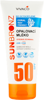 Sunbronz opalovací mléko OF50 VIVACO