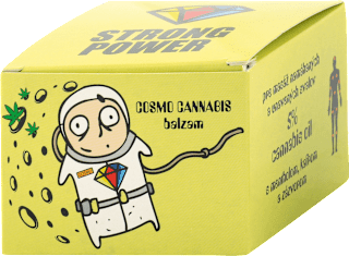 Masážny balzam Cosmo Cannabis  Strong Power