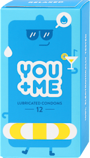Lubricated prezervativi you&me