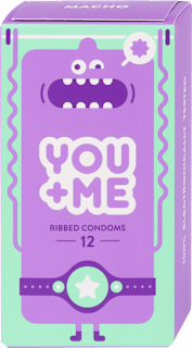 Prezervativi Ribbed  you&me