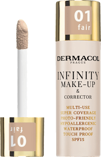 make-up a korektor Infinity 01 fair Dermacol