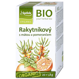 Rakytníkový čaj s mätou a pomarančom Apotheke