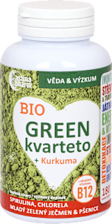 BIO Green kvarteto+kurkuma astina pharm