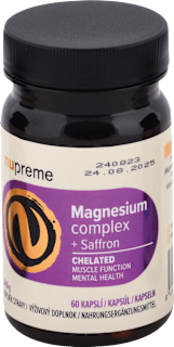 Kapsuly Magnesium complex + Saffron nupreme