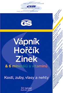 vápník, hořčík, zinek GS
