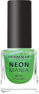 Lak na nechty Neon Mania - 8  Lime splash Dermacol