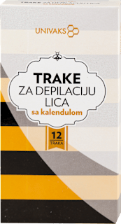 TRAKE ZA DEPILACIIJU LICA sa kalendulom UNIVAKS