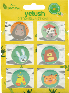 Samolepky s citronelou yetush